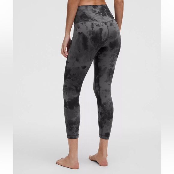 lululemon athletica Pants - Lululemon Athletica Dark Blue Patterned Leggings